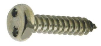 10 pcs snake eye screws pan head A2 4,8X9,5 inkl.Bit SP-10