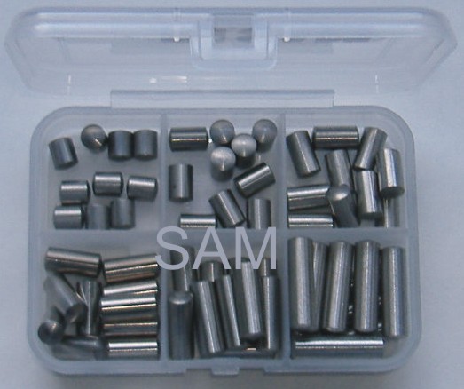 5mm Zylinderstift Set 60 Teile DIN 7 A1
