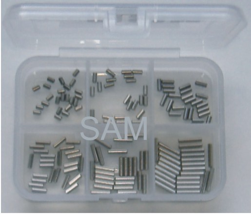 2,5mm parallel pin set 150 pcs DIN 7 A1